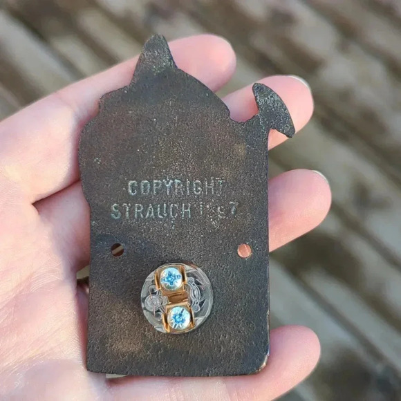 Brass Watering Can Doorbell - Picture 2 of 5